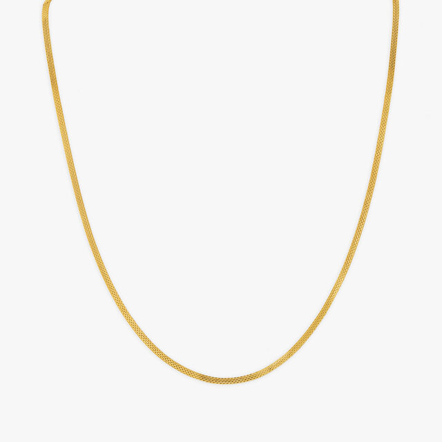 Sleek Simplicity Gold Chain