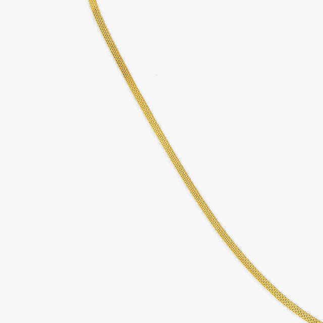 Sleek Simplicity Gold Chain