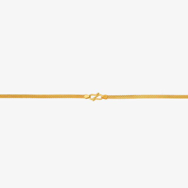Sleek Simplicity Gold Chain