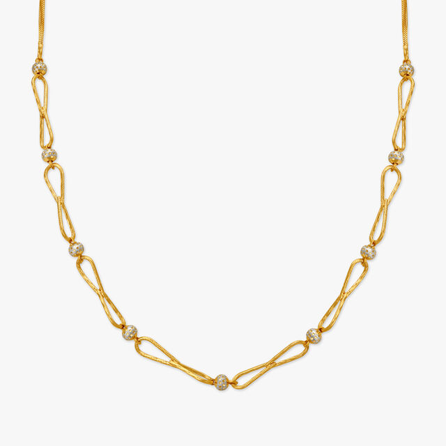 Delicate Loop and Bead Chain,,hi-res