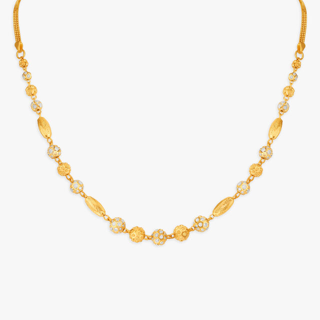 Shimmering Gold Necklace 2