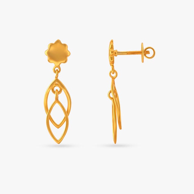 Unique Minimal Drop Earrings 2