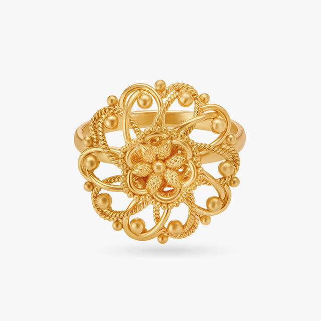 Traditional Floral Ring 4