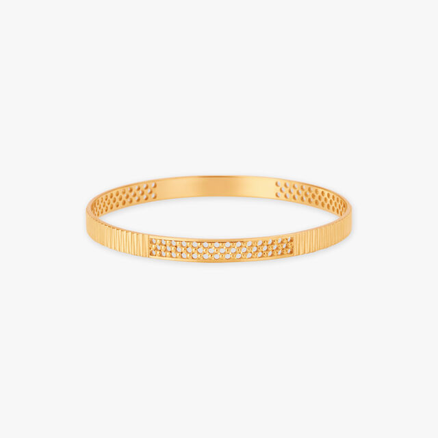 Sophisticated Gold Bangles