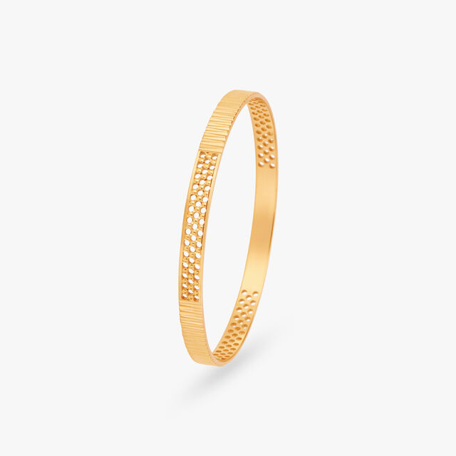 Sophisticated Gold Bangles