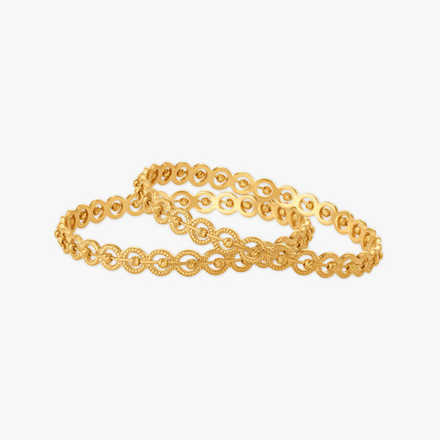 Artistic Charming Bangle,,hi-res