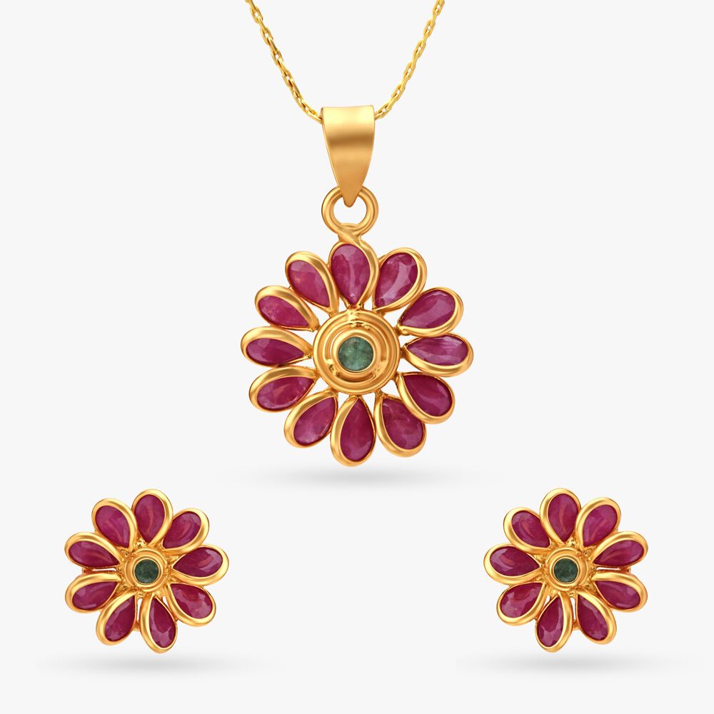 Ruby emerald pendants hotsell