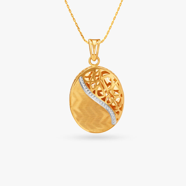 Radial Pendant and Earrings Set 2