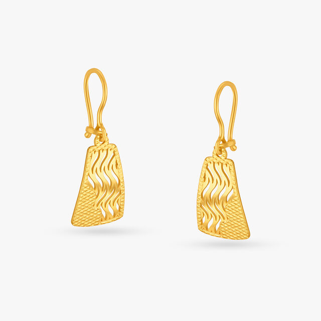 Clean Pendant and Earrings Set 4
