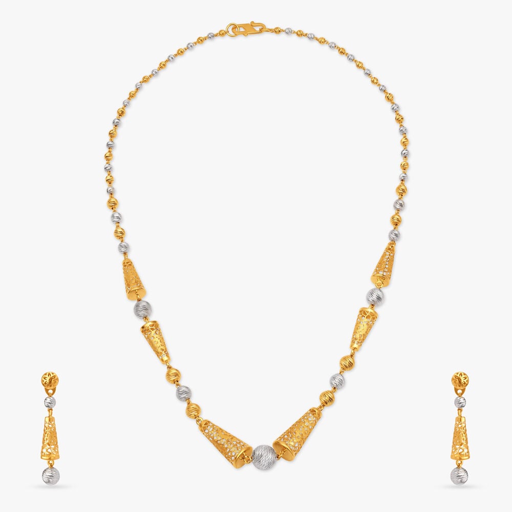 Buy Gold Necklace Set Online Tanishq USA