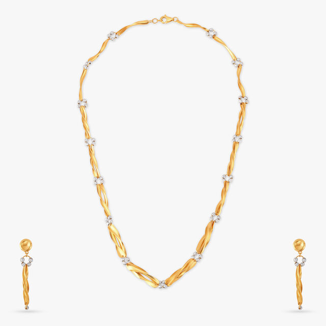 Grandeur Symphony Necklace Set 