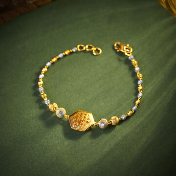 Radiant Hexagonal Bracelet