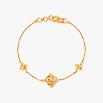 Radiant Geometric Bracelet