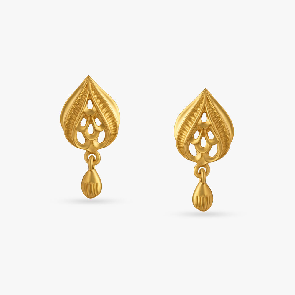 Buy Paisley Glam Drop Earrings at Best Price Tanishq US