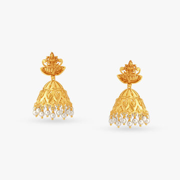 Prosperity Lakshmi Drop Earrings