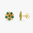 Opulent Lush Emerald Stud Earrings,,hi-res 2