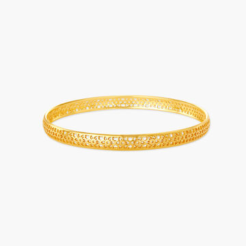 Fashionable Floral Bangle