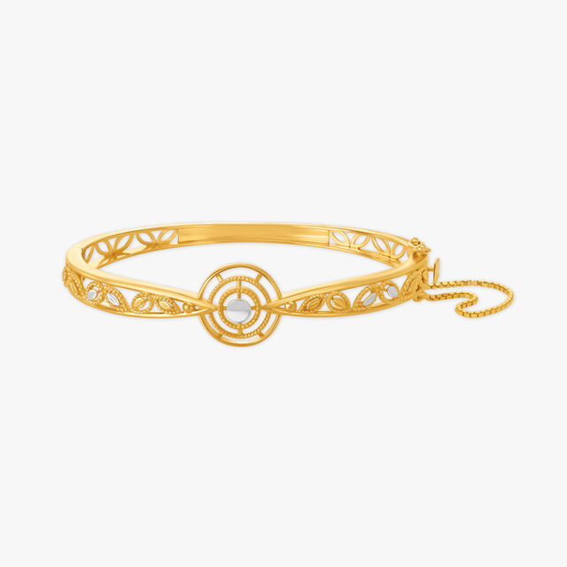Floral Filigree Bangle