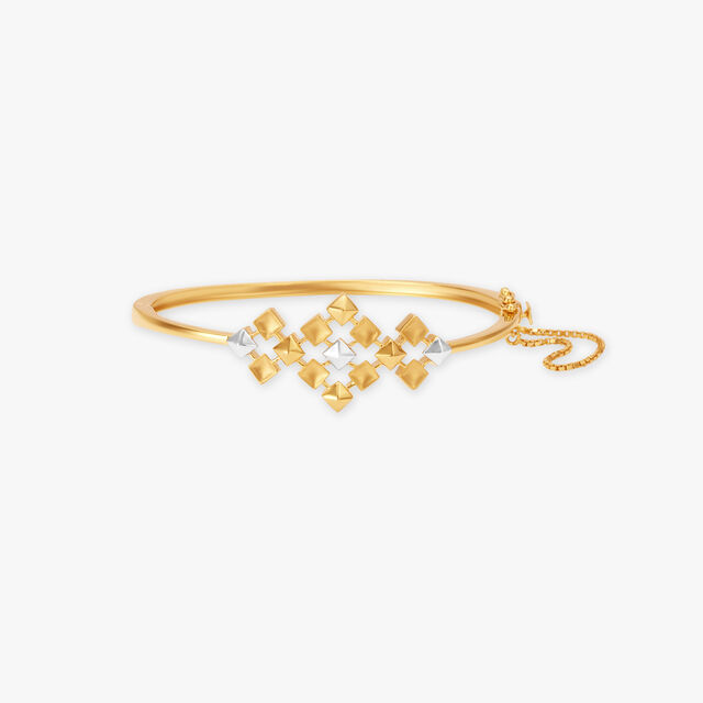 Unique Gold Bangle 