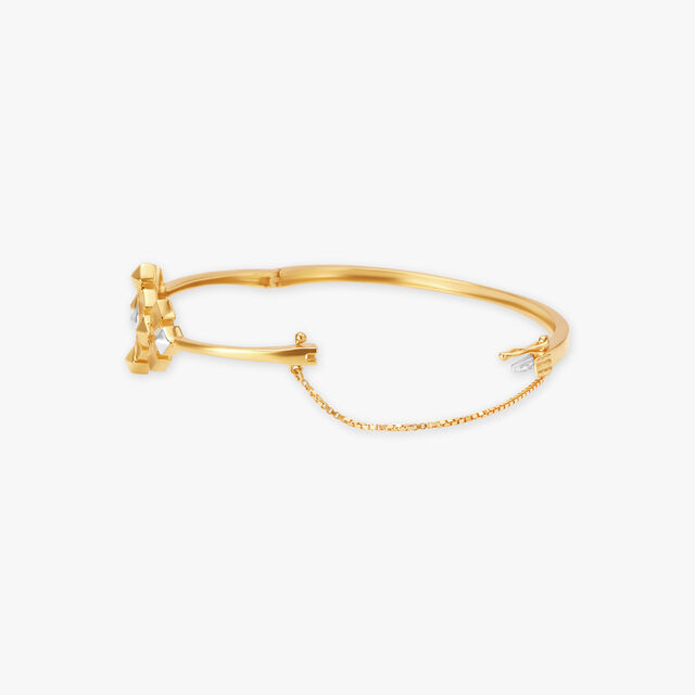 Unique Gold Bangle 2