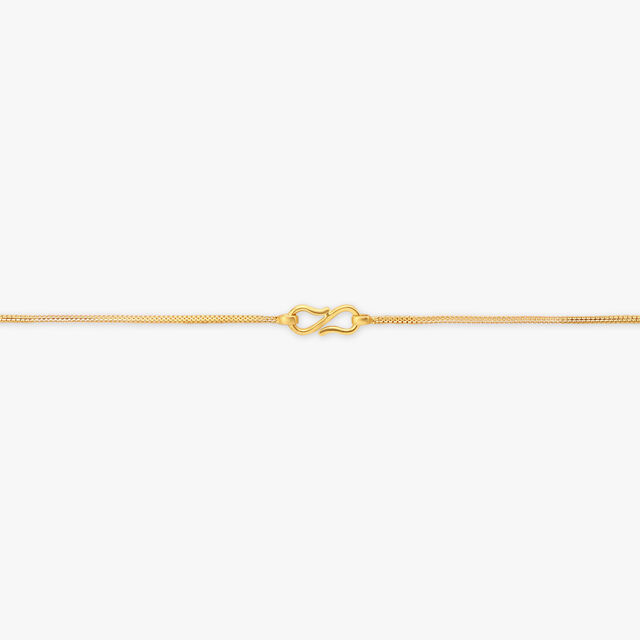 Elegant Double-Strand Gold Necklace