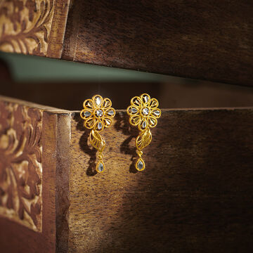 Enticing Filigree Drop Earrings