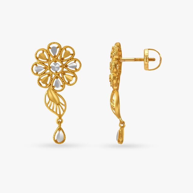 Enticing Filigree Drop Earrings 4