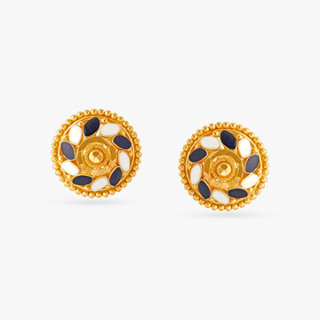 Radial Gleam Stud Earrings