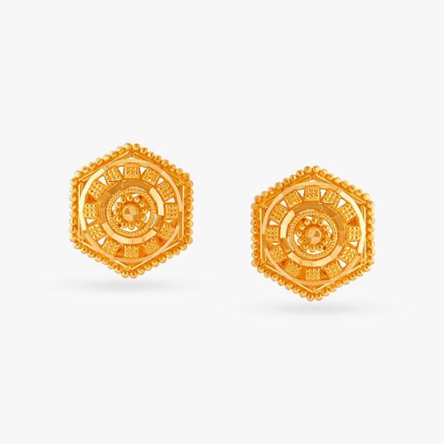 Enticing Traditional Stud Earrings 