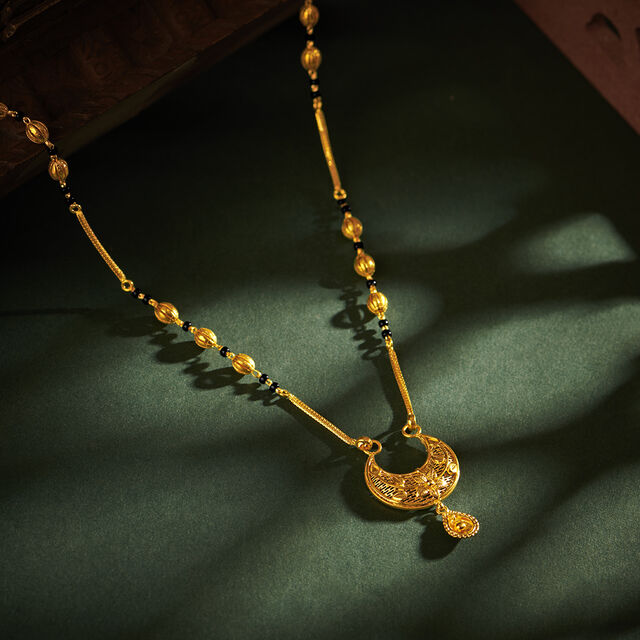 Brilliant Crescent Mangalsutra 