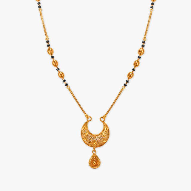 Brilliant Crescent Mangalsutra 4