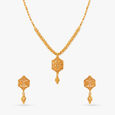 Elegant Rawa-work Necklace Set 