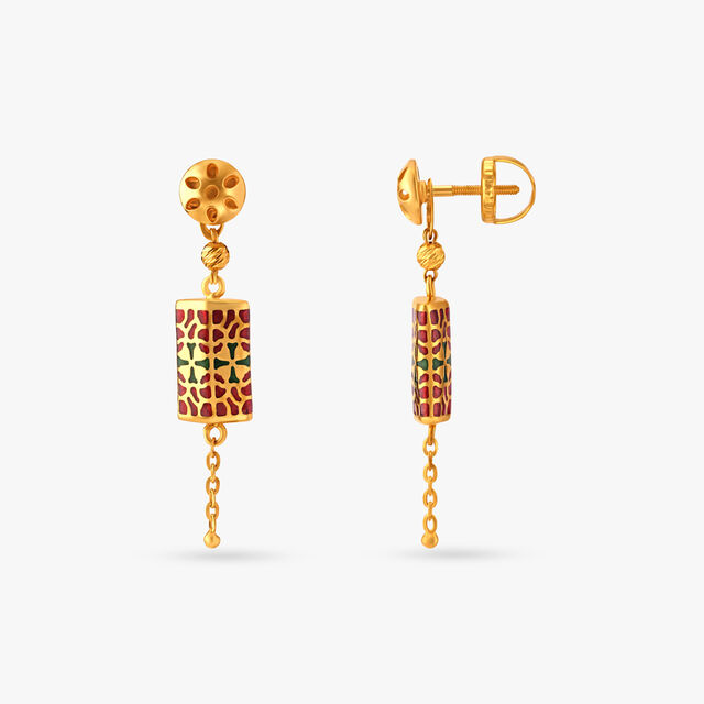 Stunning Gleam Drop Earrings 2