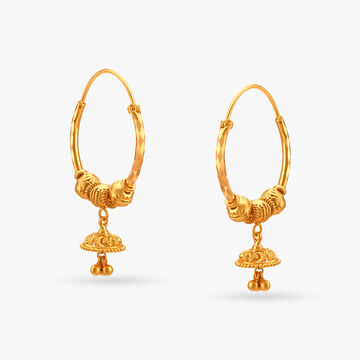 Traditional Gleam Hoop Earrings