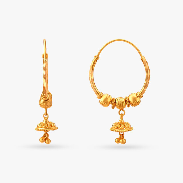 Traditional Gleam Hoop Earrings