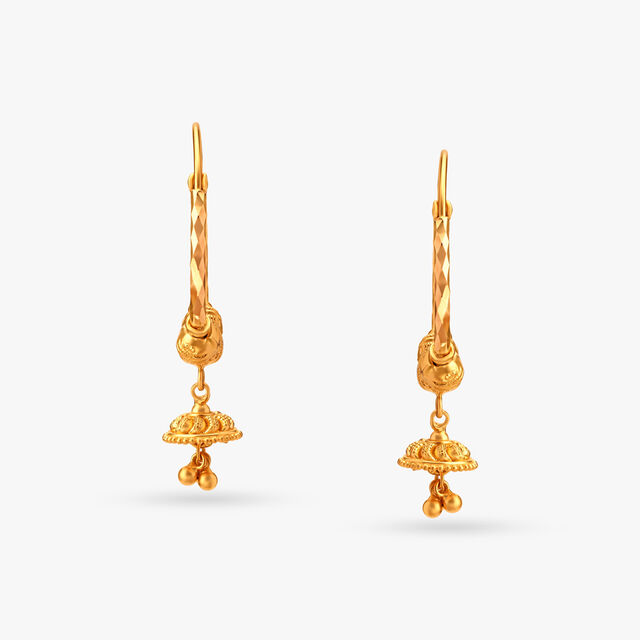 Traditional Gleam Hoop Earrings