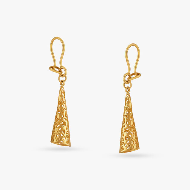 Geometric Glam Hoop Earrings 2