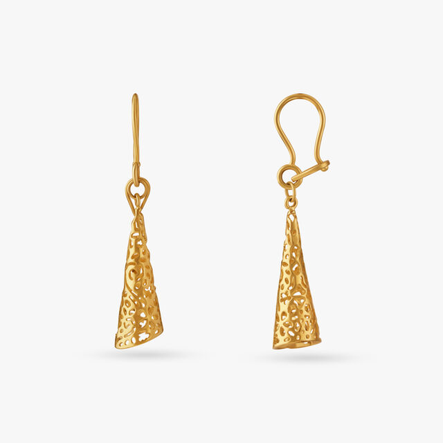 Geometric Glam Hoop Earrings 3