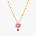 Pink Bloom Necklace Set,,hi-res 2
