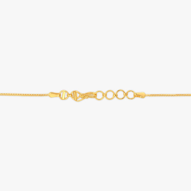 Minimalist Elegance Gold Mangalsutra 4