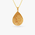 Sleek Serenity Pendant and Earrings Set 2