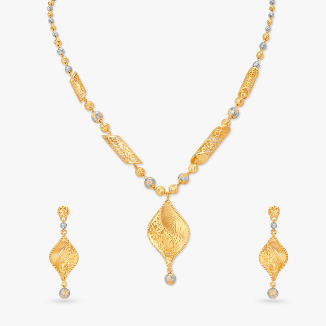 Meadow Gold Necklace Set 