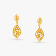 Distinct Elegance Floral Drop Earrings 