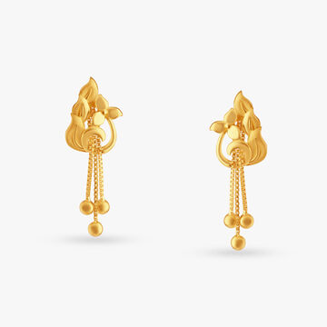 Graceful Sway Drop Earrings