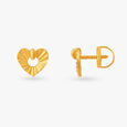 Golden Whispers Stud Earrings 2
