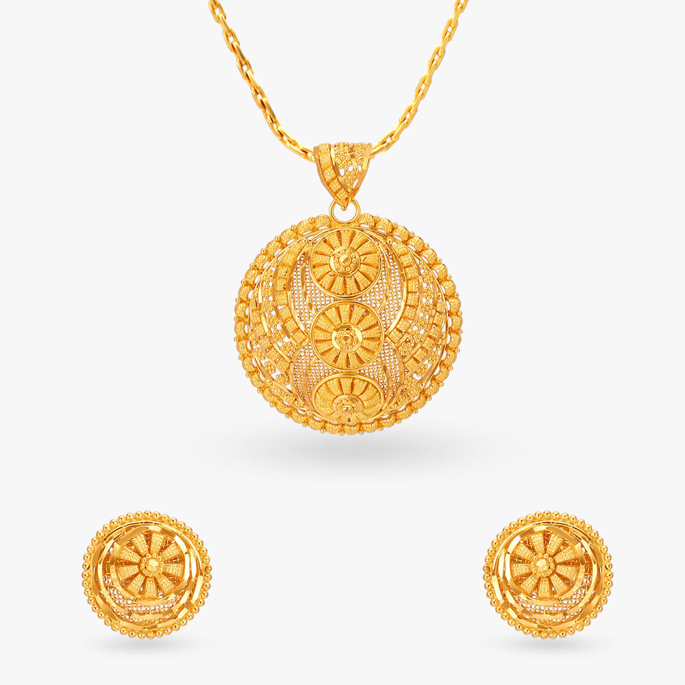 Tanishq gold kitty set on sale