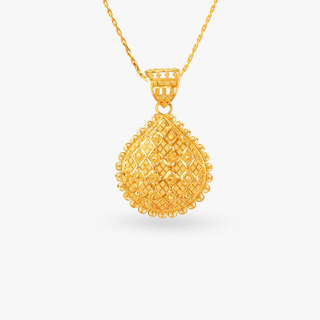Gold Elegance Pendant Set 2