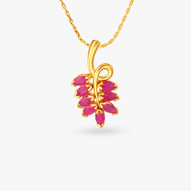 Contemporary Pendant and Earrings Set 2