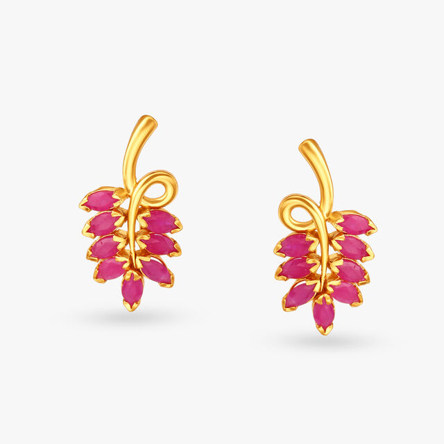 Contemporary Pendant and Earrings Set 4