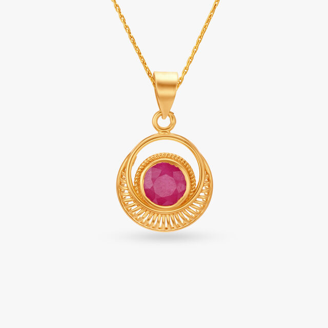 Quirky Elegance Pendant With Earrings Set,,hi-res 2